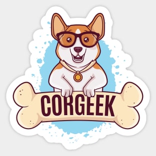 CorGeek Sticker